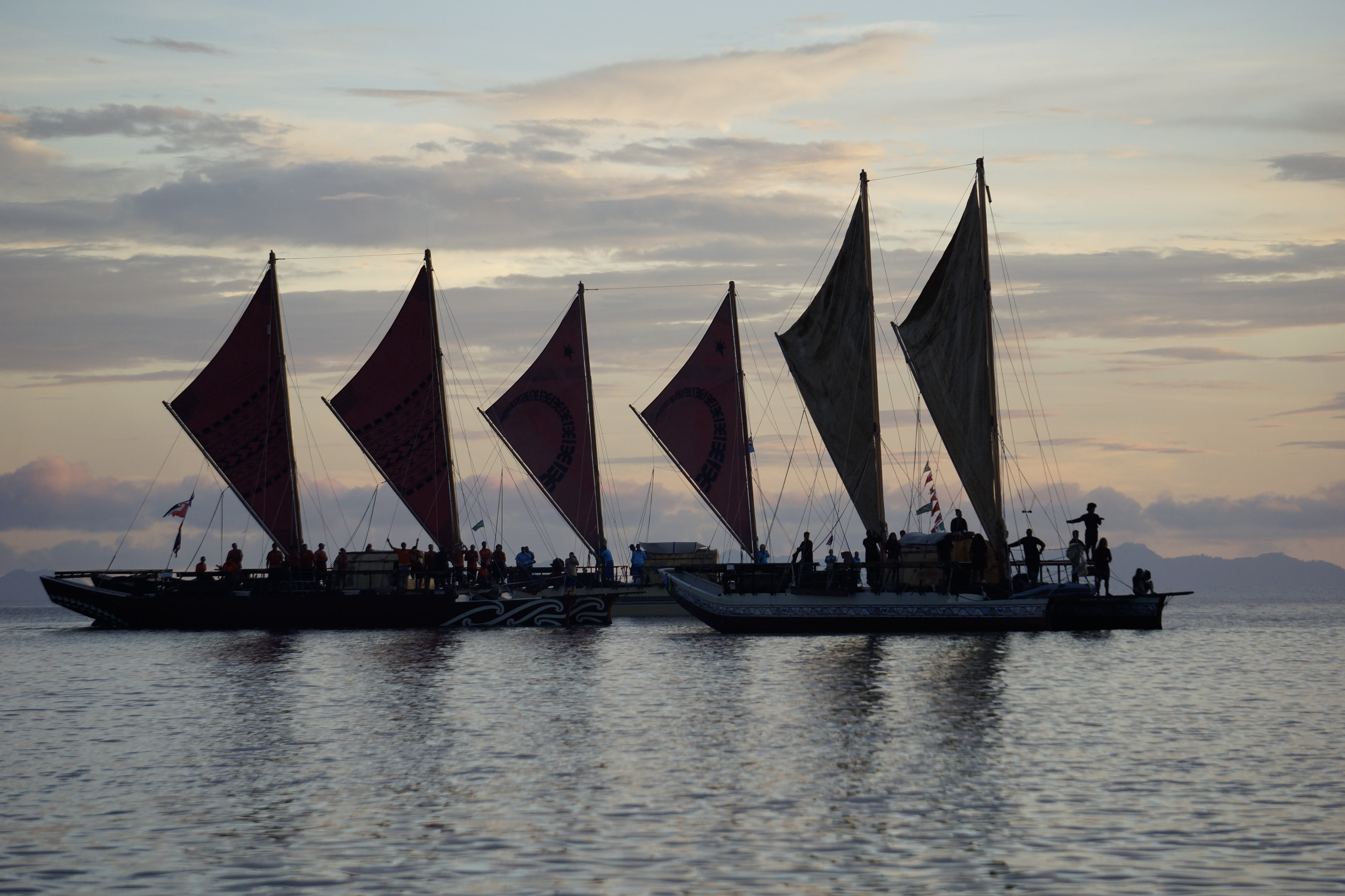 Polynesian voyaging canoes